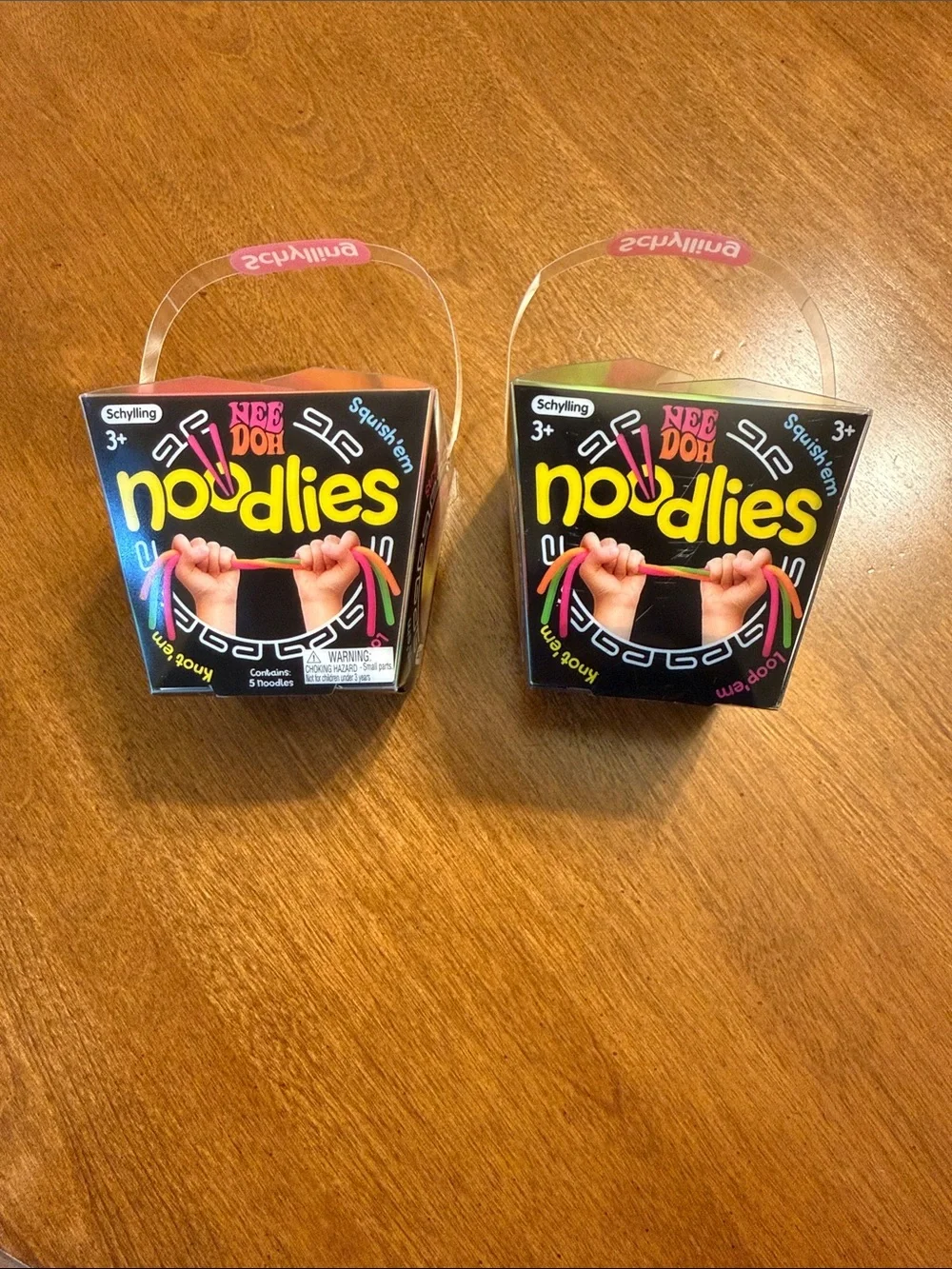 Needoh Noodlies Squish Toy Pack - Bright Multicolor - Picture 1 of 4